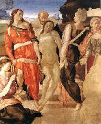 Michelangelo Buonarroti Entombment painting